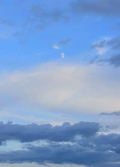 The Moon in the clouds. 24.06.26 - Astrophotography