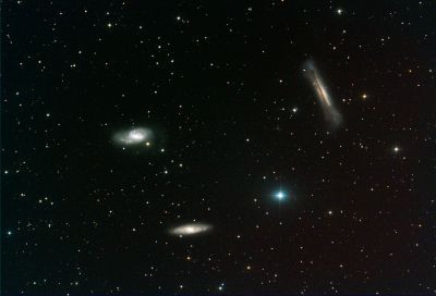 Leo Triplet - M65, M66 and NGC 3628