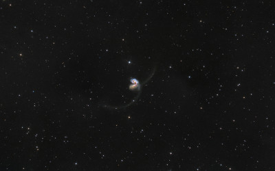 NGC 4038 and NGC 4039 (The Antennae) - Astrophotography