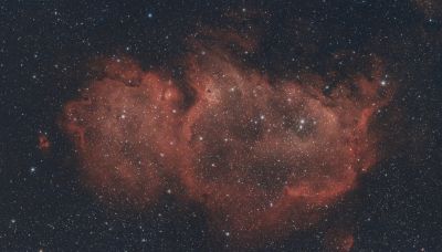 IC 1848 туманность Дух