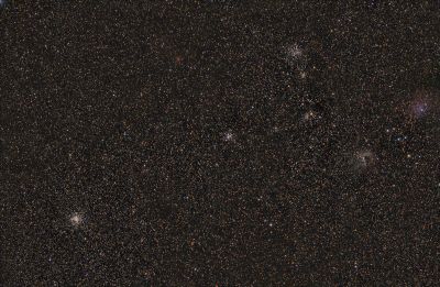 Созвездие Возничего , район рассеянного скопления М 36 