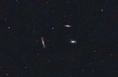 The Leo Triplet - Astrophotography