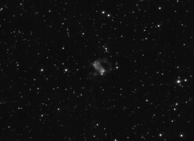 Туманность Маленькая Гантель (M76) - астрофотография