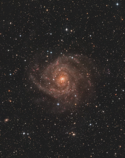 Hidden galaxy IC 342 - Astrophotography