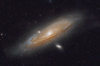 LRGB M31 Галактика Андромеды (the Andromeda Galaxy)