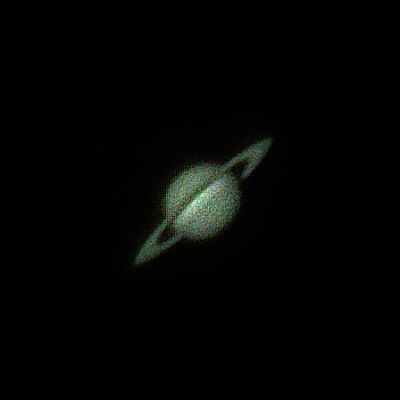 Morning Saturn - Astrophotography