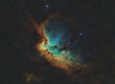 NGC 7380 он же "Волшебник" он же "Колдун" в SHO