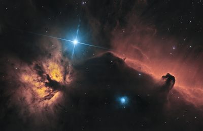 NGC 2024 Пламя + IC 434 голова коня