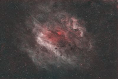 SH2-119 - The Crimson Clamshell