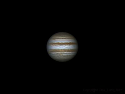 Jupiter, 14 january 2015, 23:10 (4 frames on Winjupos)