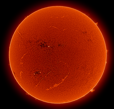 Жаркий полдень на Солнце