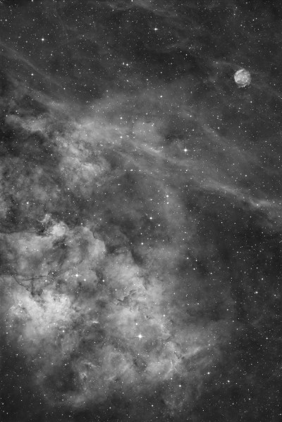 Sh2-115 and Abell 71 - Astrophotography