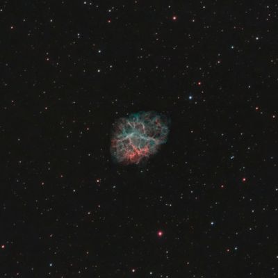M1 Крабовидная туманность - астрофотография
