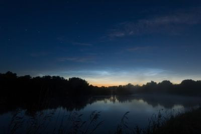 Silver clouds - Astrophotography