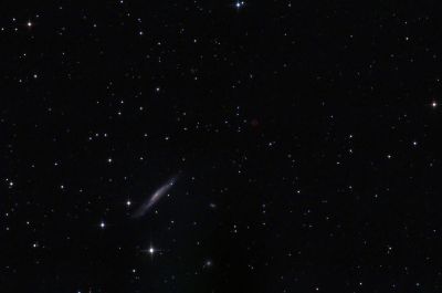 NGC3079 + квазар QSO 0957 + 561