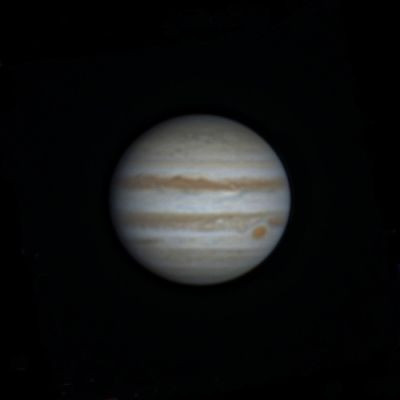 Jupiter, balcony in Moscow - Astrophotography