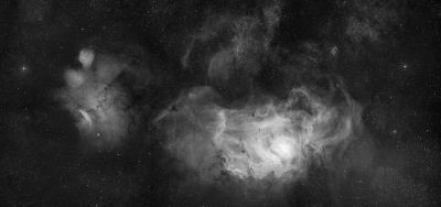 Panorama of the Lagoon, 8 frames. - Astrophotography