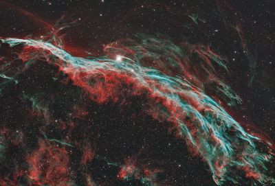 NGC6960. The Witch's Broom Nebula - Astrophotography