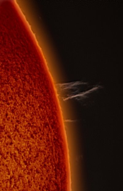 Протуберанец 6 сенятября 2020 года