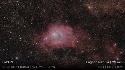 Lagoon Nebula - Astrophotography