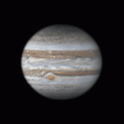 Анимация Юпитера.