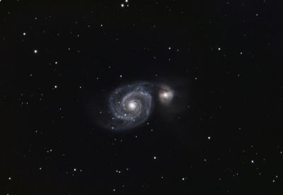 The Whirlpool Galaxy Group M 51 - Astrophotography