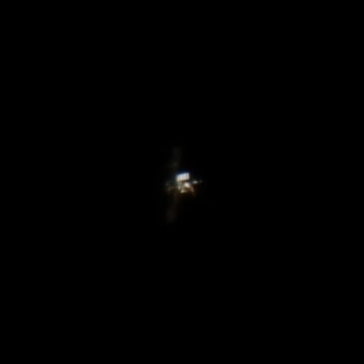 ISS through a 150mm telescope! - Astrophotography
