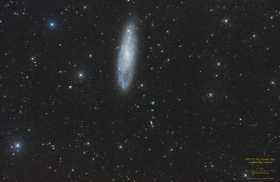 NGC 247 Игольное ушко и цепочка Бербиджа