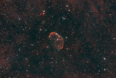 NGC 6888  "Серп"  - астрофотография