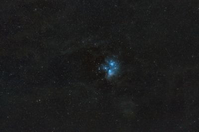 Pleiades M45 with SV535 and Canon M200 - Astrophotography