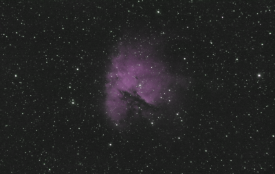 Туманность Пакман в биколоре (NGC281) - астрофотография