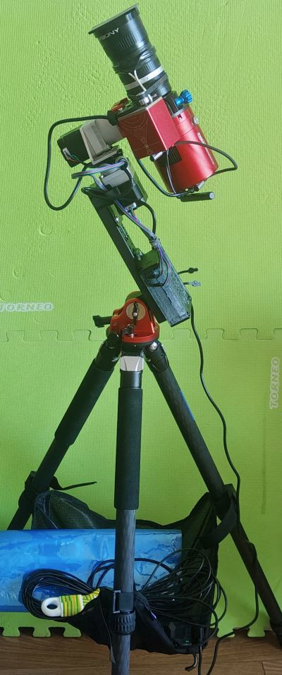 SV535+EAF+накрученный фильтр на The Монти УХ-1111Ф (Made in TheМля)