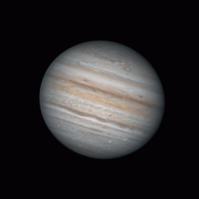 Вращение Юпитера 27.07.2021 01:29-02:25 МСК