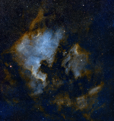 NGC 7000 (C20) North America and Pelican Nebulas