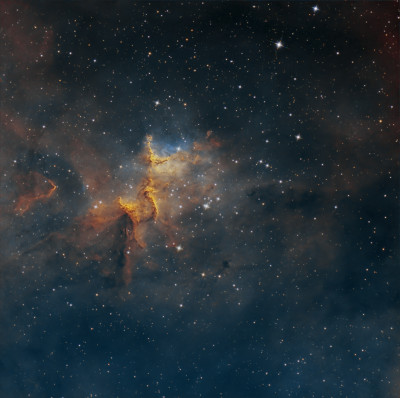 IC 1805 Central part of the nebula - Astrophotography