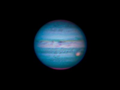 Инфракрасный Юпитер - астрофотография