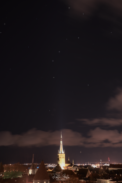 Ursa Major view form Tallinn old town