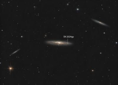 Galaxy NGC 4216 and supernova 2024gy (Type Ia) - Astrophotography