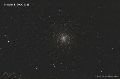 Messier 4 - NGC 6121 - Astrophotography