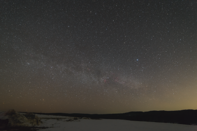 North direction sky on Zeledeevo ring