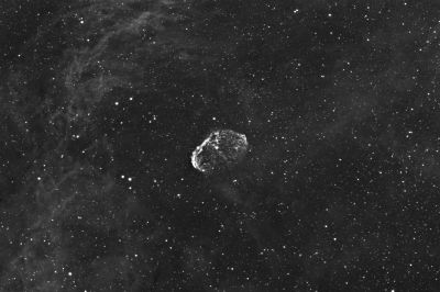 NGC6888 - The Crescent Nebula in Ha