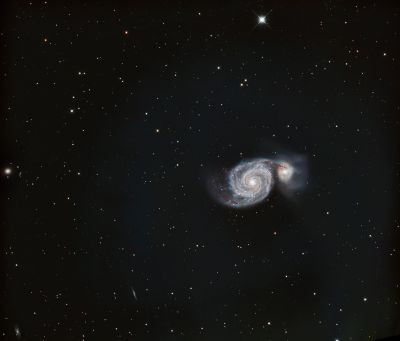 M51 on SCA310/3.8 - Astrophotography