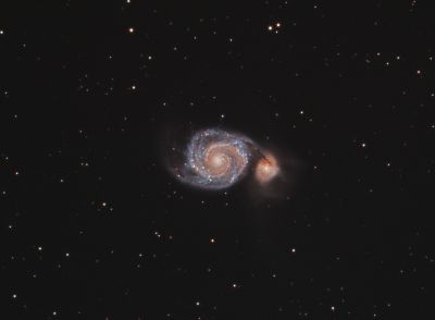 M51 (NGC 5194) - астрофотография