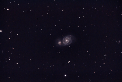 M51a - Whirlpool Galaxy - астрофотография