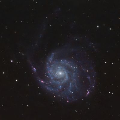 M101 "Вертушка" в HaRGB - астрофотография