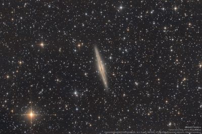 Галактика NGC 891 в Андромеде