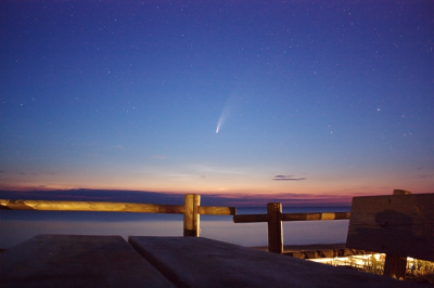 Comet Neowise Widefield - астрофотография