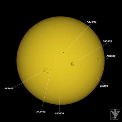 • Солнце 24.09.2023 •