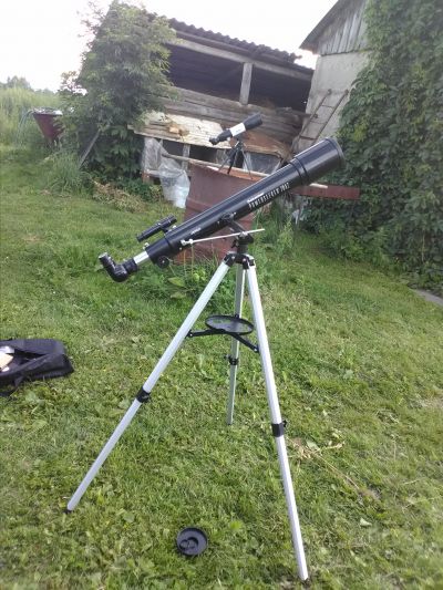 Celestron powerseeker 70 AZ и jiehe 350 70