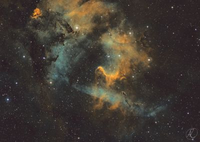 Sh2-132  in SHO - Astrophotography